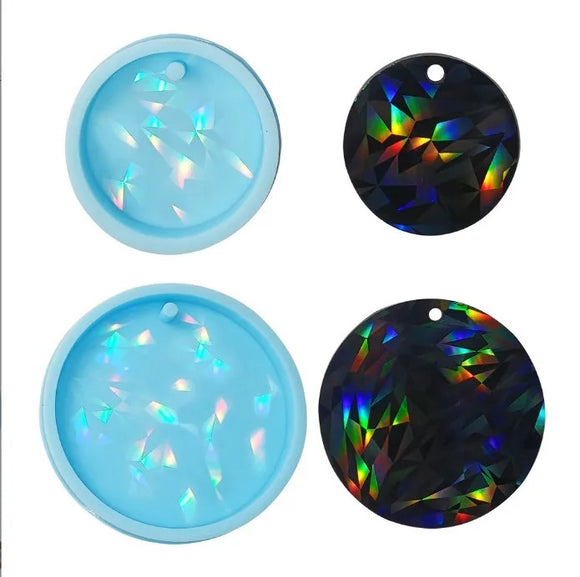Holographic 2inch circle