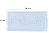 F off Clear Tray