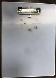 Clipboard with Hardware Holes
